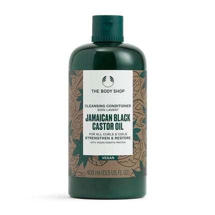 Șampon The Body Shop Jamaican Black Castor Oil pentru păr buclat, 400 ml