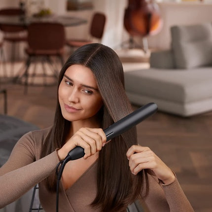 Placă de îndreptat părul, Philips, 5000 Series, negru