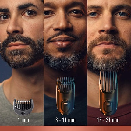 Aparat tuns barba King C. Gillette albastru, wireless