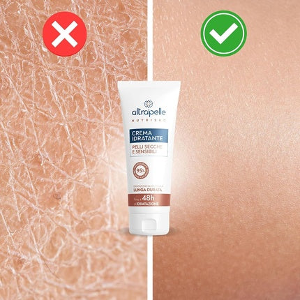 Crema Idratantă Altrapelle pentru Piele Uscată și Sensibilă, Corp și Față, Hidratare 48h