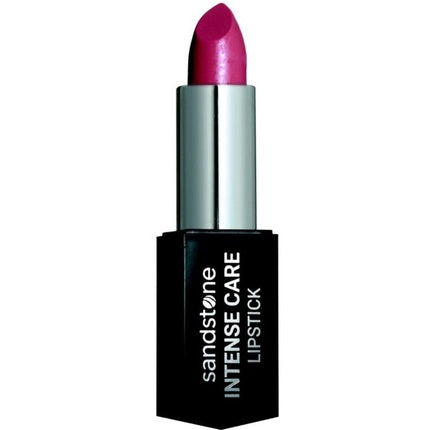 Ruj Sensai Sandstone Intense Care Lipstick 44 Summer Rose, culoare roz vibrant, capac metalic argintiu