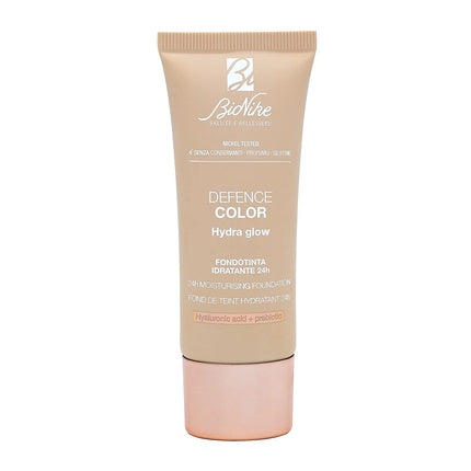 Fond de ten, BioNike Defence Color Hydra Glow, hidratant, 30ml, 102 crem