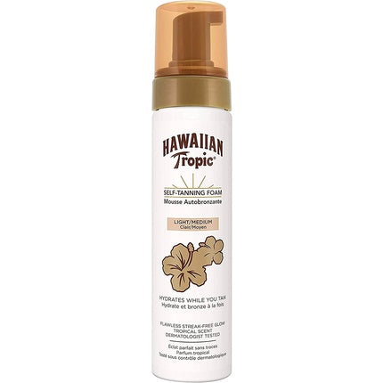 Autobronzant Spuma, Hawaiian Tropic, Light/Medium, 200ml