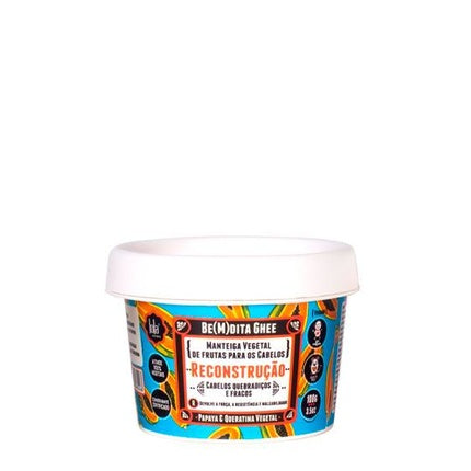 Mască de păr, Lola Cosmetics Be(m)Dita Ghee Papaya și Keratină Vegetală, Reconstrucție, 100g