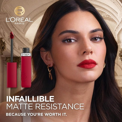 Ruj lichid, L'Oréal Paris, cu acid hialuronic, 5ml