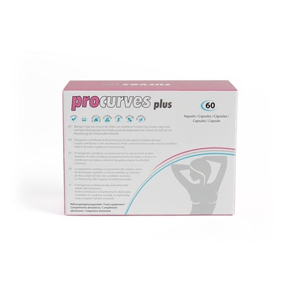 Supliment 500 Cosmetics, Procurves Plus, 60 capsule, roz