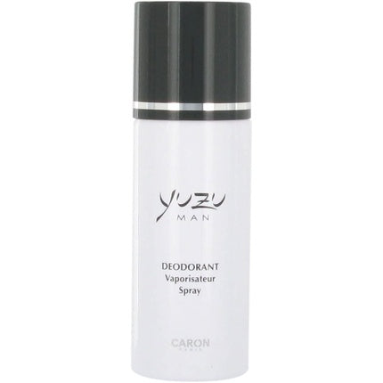 Deodorant Spray Caron Yuzu Man, alb, negru, 135 g