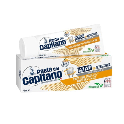 Pastă de dinți, Pasta Del Capitano, ghimbir, 75ml