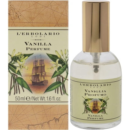 Perfum L'Erbolario Vaniglia, 10 ml, sticlă transparentă
