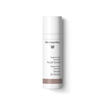 Serum Facial Anti-Îmbătrânire, Dr. Hauschka, Regenerating Intensive Night Serum 50+, Alb/Roz, 30 ml