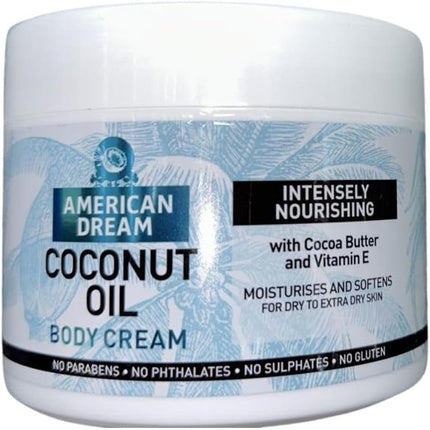 Cremă corp, American Dream, 500ml, ulei cocos
