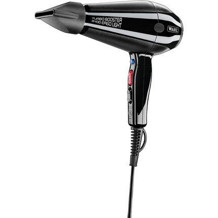 Aspirator de păr Wahl Turbo Booster, negru și argintiu, 530 g