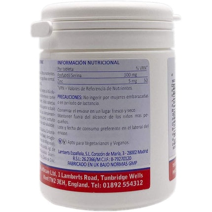 Test alergii, Lamberts, Phosphatidyl Serine, 100mg