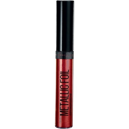 Ruj Maybelline Metallic Foil Lipstick 105 Scorpion, metalizat, roșu