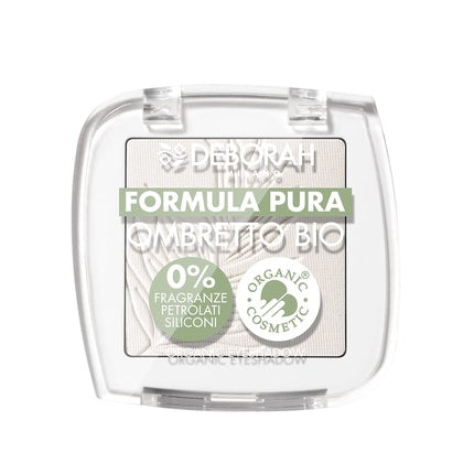 Fard de pleoape, Deborah, Mono BIO, alb, 1g