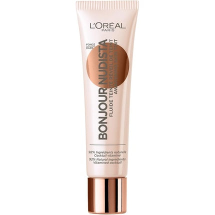 Crema Tint L'Oréal Paris Bonjour Nudista, Dark
