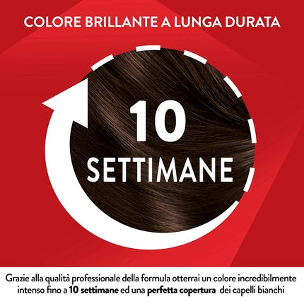 Vopsea păr, Schwarzkopf, Brillance, Castaniu Întunecat