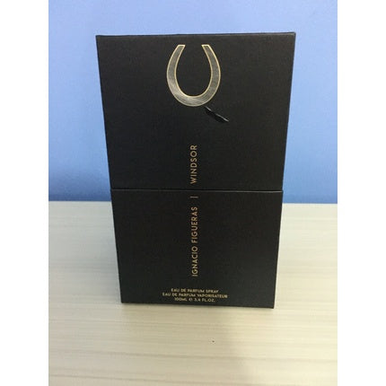 Eau de Parfum Ignacio Figueras Windsor New, 100 ml, sticlă neagră cu capac auriu