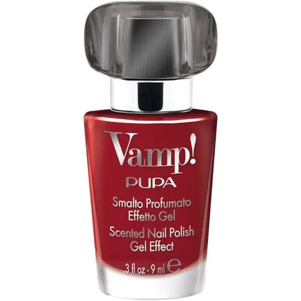 Lac de unghii, Pupa Milano, Vamp! Scented Gel Effect, Burning Red