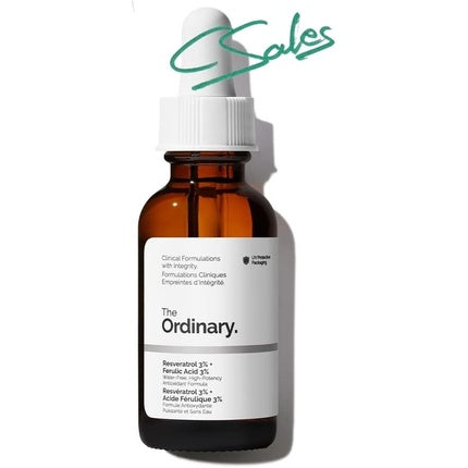 Ser antioxidant, The Ordinary, Resveratrol 3% + Acid Ferulic 3%, 30ml, maro
