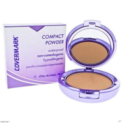 Pudră compactă, Covermark, 16g, maro