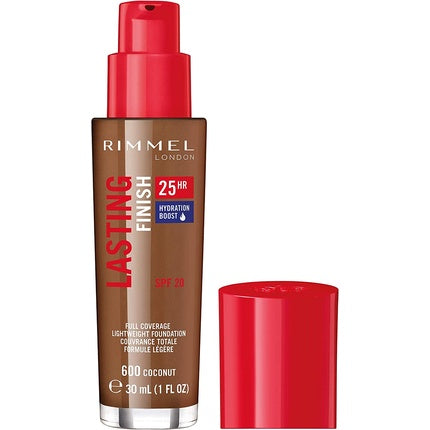 Fond de ten Rimmel London Lasting Finish 600 Warm Coconut 30ml