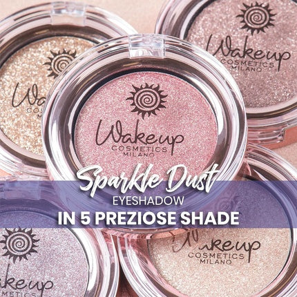 Fard de pleoape, Wakeup Cosmetics, Sparkle Dust, roz