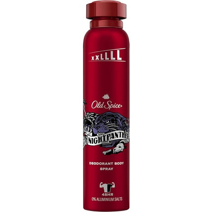 Old Spice Night Panther Deodorant Body Spray pentru bărbați, 250ml