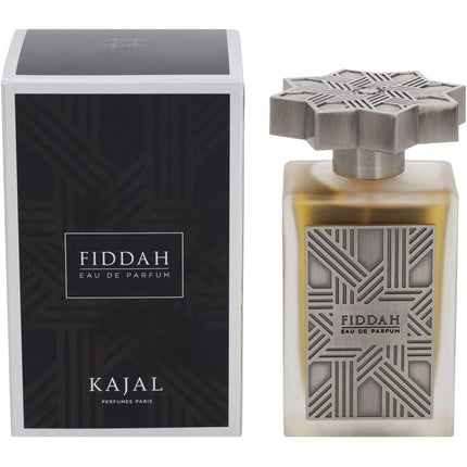 Parfum Femeiesc Kajal Perfumes Fiddah, 50 ml, sticlă transparentă cu etichetă argintie