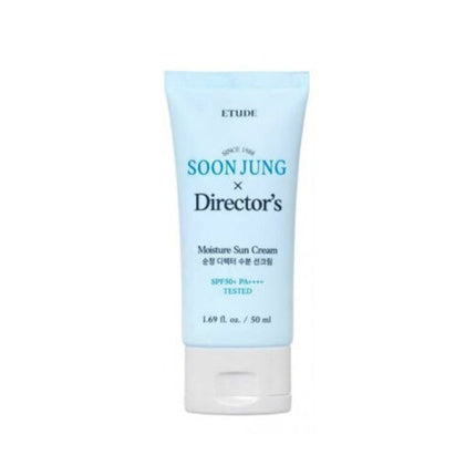 Crema de Soare, ETUDE HOUSE, Soon Jung Director's Moisture Sun Cream, SPF50+ PA++++, albastru deschis