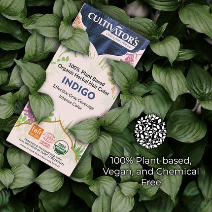 Vopsea de păr, Cultivator's, Indigo, organică