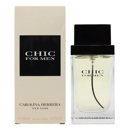 Eau de Toilette Carolina Herrera Chic Bărbați 100ml Bej