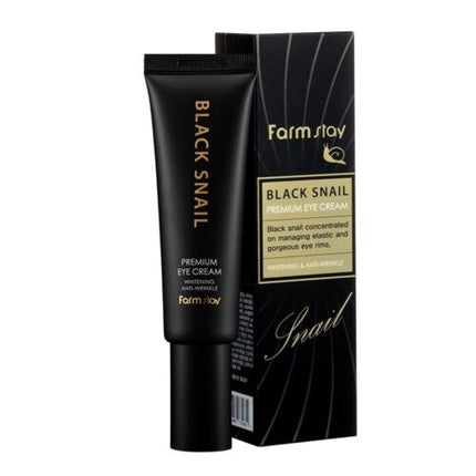 Cremă pentru ochi Farm Stay Black Snail Premium, 100ml
