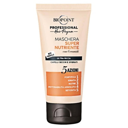 Masca de păr Biopoint Super Nutrient, 50ml, cu Ceramizi