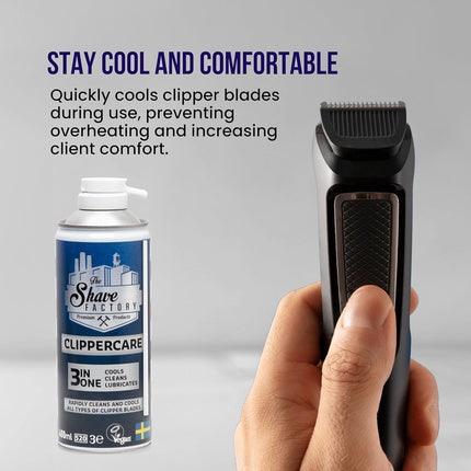 Spray Clippercare 3in1 The Shave Factory 400ml