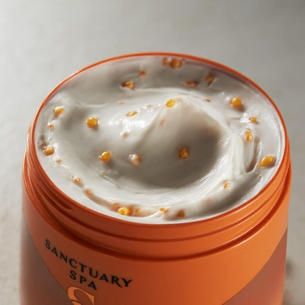Unt de corp Sanctuary Spa, Melting Pearls, 300g, portocaliu