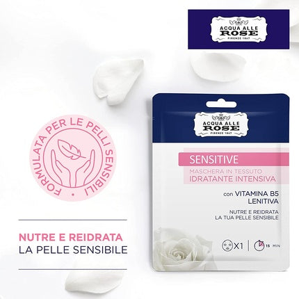 Masca facială hidratantă, Acqua Alle Rose, intensivă