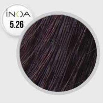 Vopsea de păr, L'Oréal Professionnel, Color Inoa, 5.26 Brun deschis, 60ml