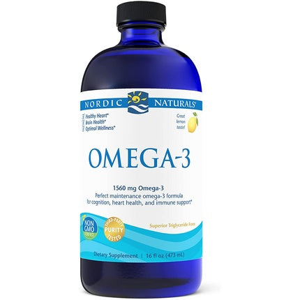 Omega-3 Nordic Naturals Lichid 1560mg Aromă de Lămâie