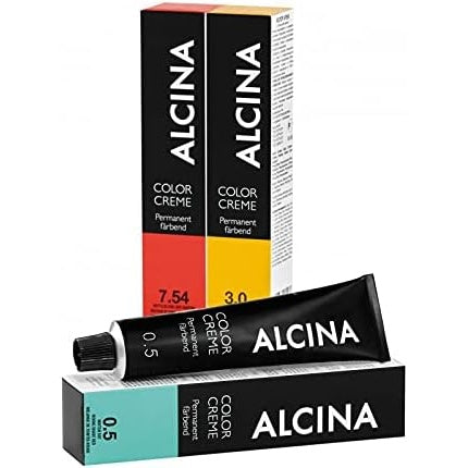 Vopsea de păr permanentă Alcina Color Cream 7.54, 60 ml