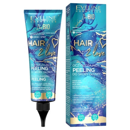 Peeling scalp Eveline Cosmetics Hair 2 Love Cleansing Scalp Peeling 125ml