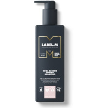 Șampon label.m Orange Blossom Volumising, sticlă neagră cu pompă, 1000ml