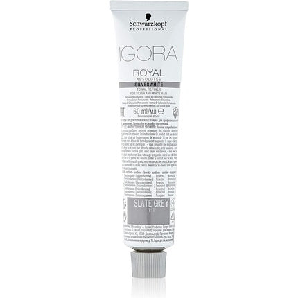 Vopsea de păr, Schwarzkopf, Igora Royal, gri ardezie