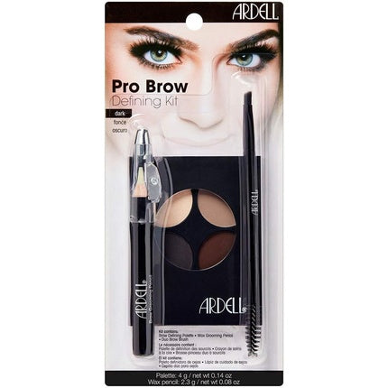 Set machiaj sprâncene, Ardell, Brow Defining Kit, cu pudră