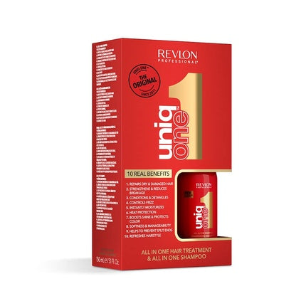 Set sampon si balsam Revlon Professional Uniq One Great Hair 150ml