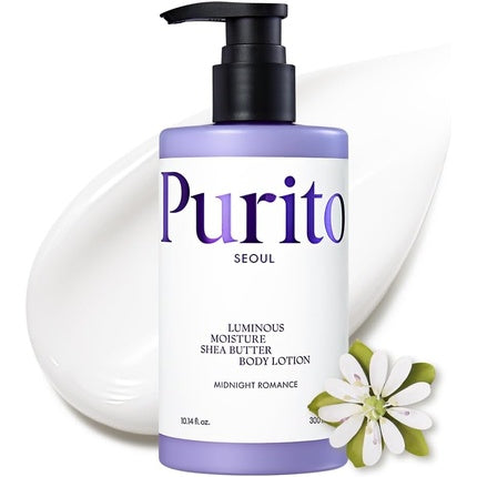 Loțiune corporală Purito Luminous Moisture cu unt de shea - 370 g