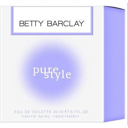 Eau de Toilette, Betty Barclay, Pure Style, 20ml, Mov