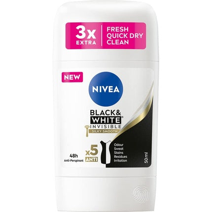 Deodorant Nivea, Black & White, 50ml