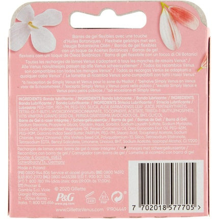 Rezervă Briciuri Venus Comfortglide Spa Breeze, Roz