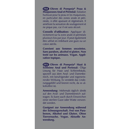Olevm di Pompeia, Gel Intim cu Hamamelis și Castane Salbatică, 130 g